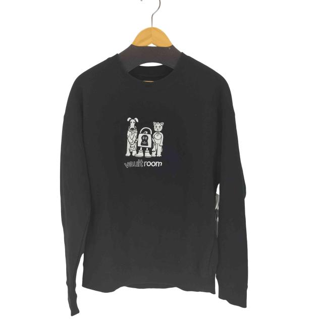 vaultroom(ボルトルーム) BOOTLEG CREWNECK / BLK メンズ JPN：M 【中古】【ブランド古着バズストア】