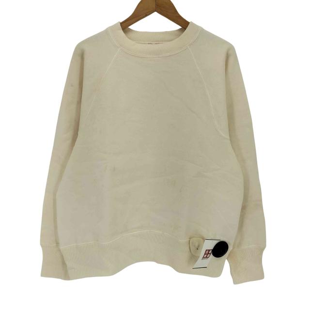 GLADHAND(グラッドハンド) 24AW AKOM - SWEAT 10.7Oz GUSSET ACTION SLEEVE 10.7オンス ゲスト アクション ダメージ加工 ラグランスリーブスウェット トレーナー【中古】【ブランド古着バズストア】 8,142円