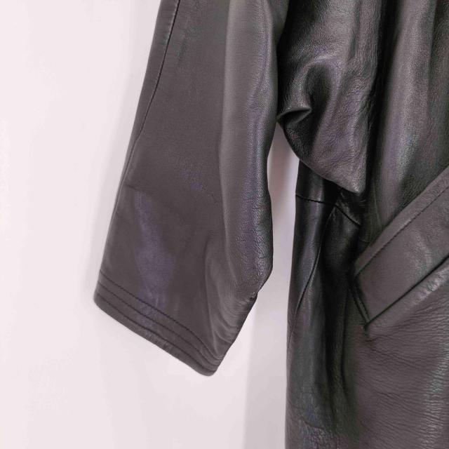 USED古着(ユーズドフルギ) ショールカラー 本革 レザーコート  