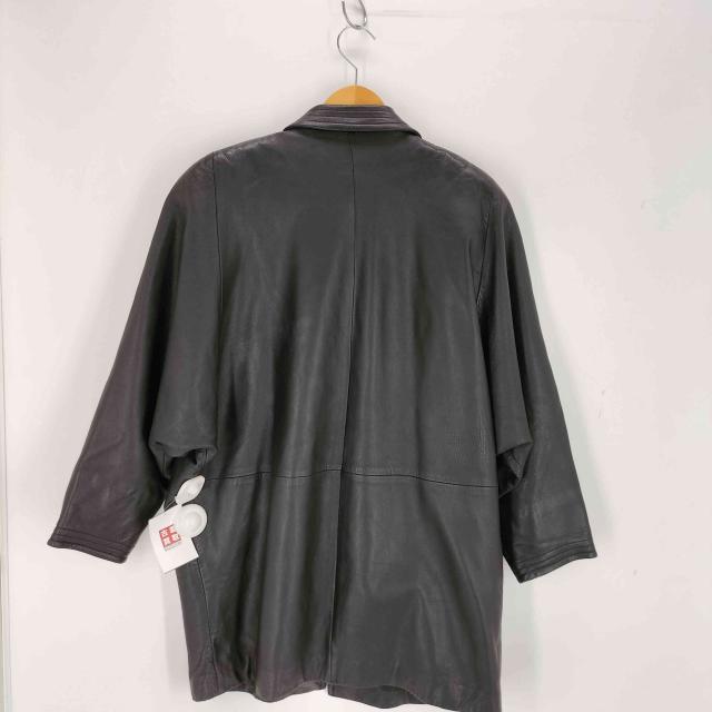 USED古着(ユーズドフルギ) ショールカラー 本革 レザーコート  