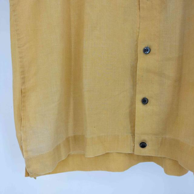 HILTON(ヒルトン) 70s USA製 チェーン刺繍 フェイクレイヤード ボーリングシャツ メンズ import：XL 【中古】【ブランド古着バズストア】_4