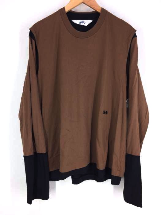 SUNSEA(サンシー) Layered 2tone T メンズ 3【中古】【ブランド古着