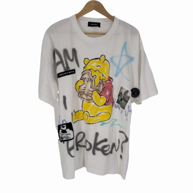 guernika(ゲルニカ) パッチ装飾 キャラクターペイントTシャツ メンズ JPN：XXL 【中古】【ブランド古着バズストア】｜au PAY  マーケット