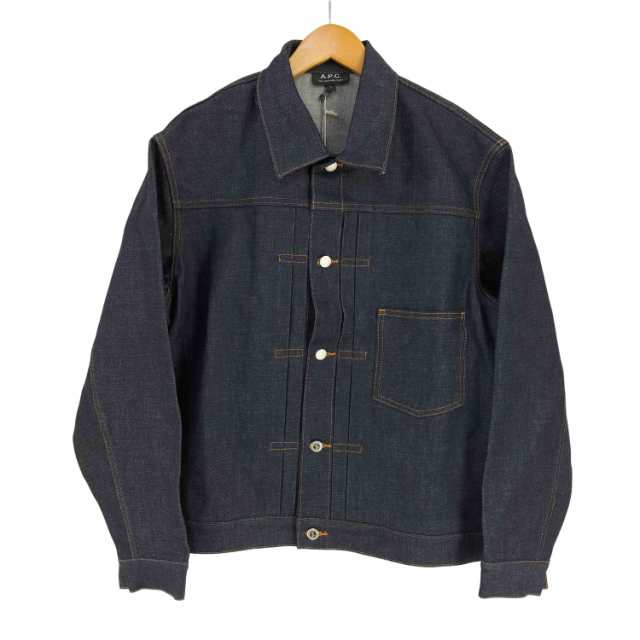 A.P.C.(アーペーセー) 1st リジット デニム トラッカー ジャケット メンズ import：L 【中古】【ブランド古着バズストア】