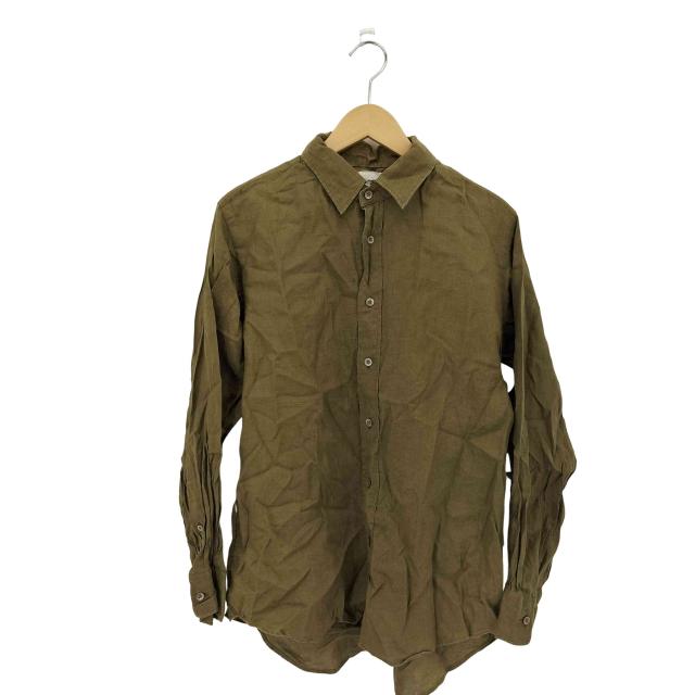 markaware(マーカウェア) W COLLAR SHIRT ダブルカラー ヘンプ 長袖シャツ  メンズ  1【中古】【ブランド古着バズストア】