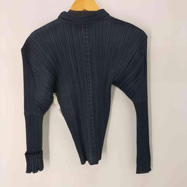 ♪♪ ISSEY MIYAKE イッセイミヤケ PLEATS PLEAS希少 レア ワンピース スカート ドット PP53-JH594 ブルー 目立った傷や汚れなし PLEATS PLEASE ISSEY MIYAKE(プリーツプリーズイッセイミヤケ) L⁄S