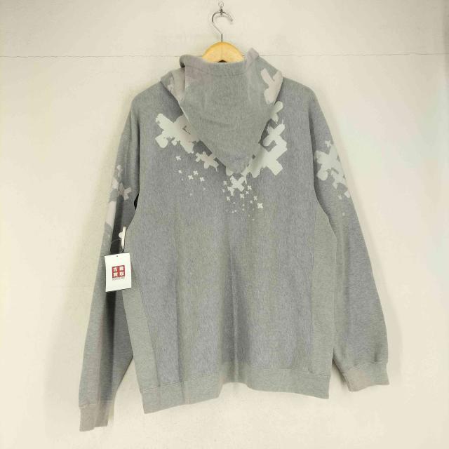 balanceweardesign(バランスウェアデザイン) 00s クロスペイントデザインジップパーカー メンズ XL【中古】【ブランド古着バズストア】_1