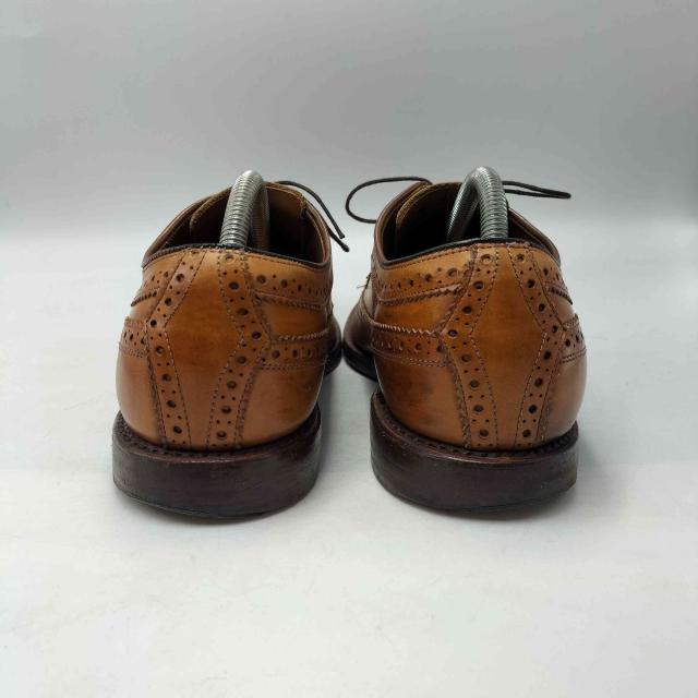 RALPH LAUREN(ラルフローレン) USA製 バーニッシュド カーフ ウイング チップ レザー シューズ グッドイヤーウェルト製法 メンズ US：9.5D 【中古】【ブランド古着バズストア】