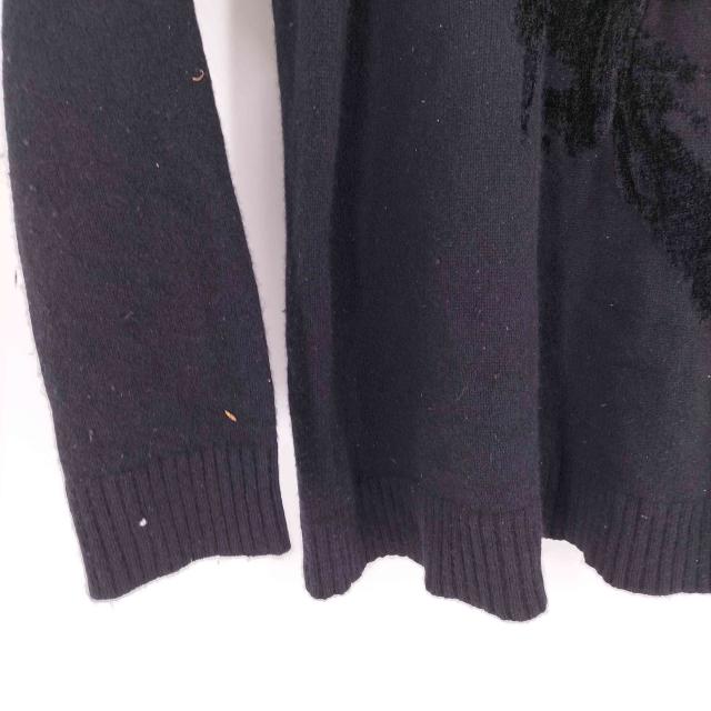 Ys(ワイズ) 23AW WOOL CROW MOTIF PULLOVER ウール クロウ モチーフ