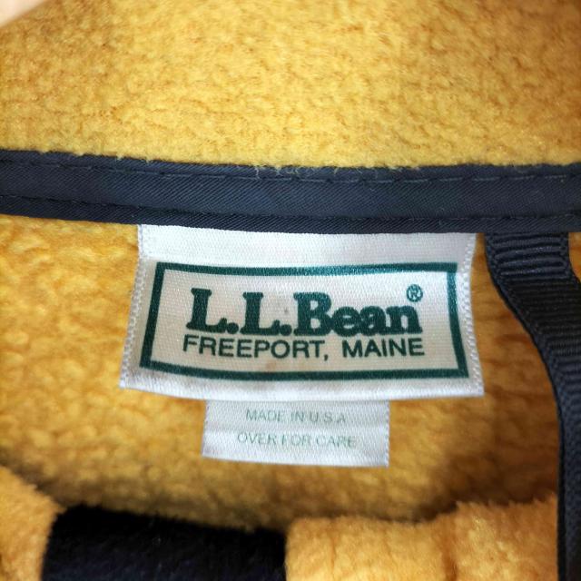 L.L.Bean(エルエルビーン) 90S USA製 フリース ジップアップジャケット メンズ import：S 【中古】【ブランド古着バズストア】