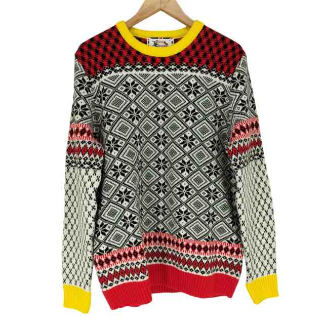 USED古着(ユーズドフルギ) BRITISH CHRISTMAS JUMPERS 総柄ニット MADE IN GREAT BRITAIN メンズ  M【中古】【ブランド古着バズストア】の通販はその他ニット・セーター