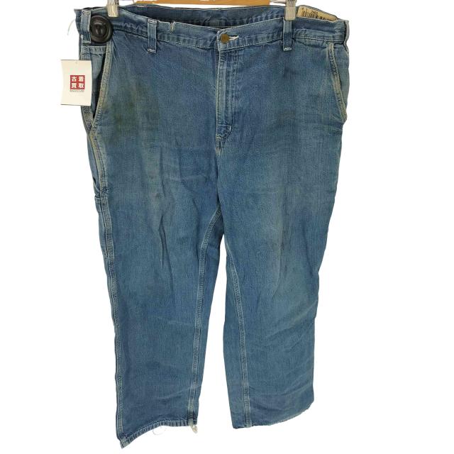 Carhartt(カーハート) Dungaree Fit ダンガリー フィット デニム ペインター ワイド パンツ メンズ  40/30【中古】【ブランド古着バズストア】