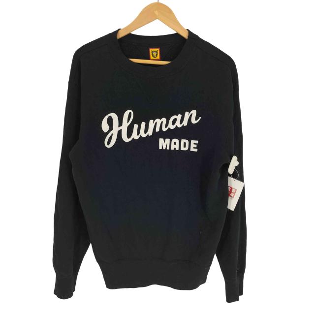 HUMAN MADE 長袖トレーナー 黒 L HUMAN MADE スウェット HUMAN MADE 長袖トレーナー 黒 L 楽天市場