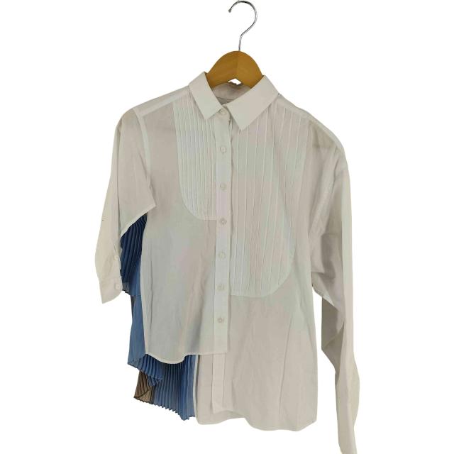 kolor(カラー) アシンメトリー デザインシャツ レディース JPN：1 【中古】【ブランド古着バズストア】