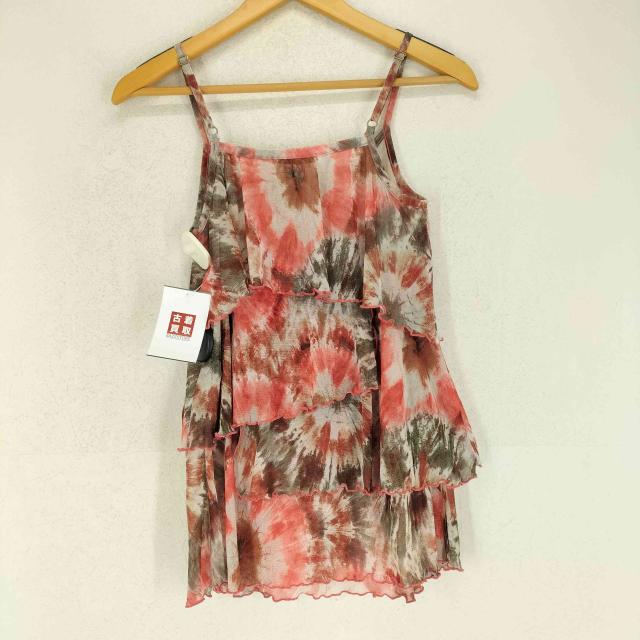 TORNADO MART(トルネードマート) 00S ムラ染 フリル キャミソール