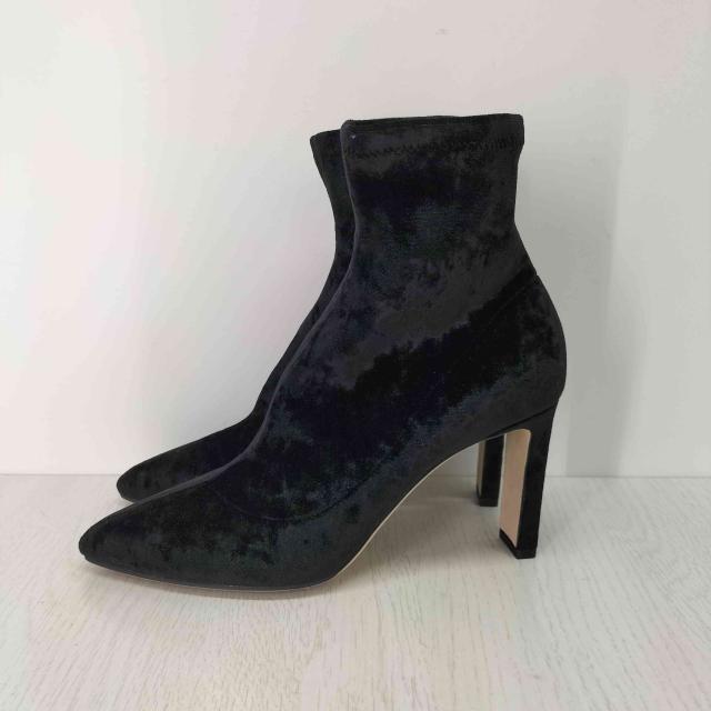 JIMMY CHOO(ジミーチュウ) イタリア製 LOUELLA 85 ベロアブーツ レディース JPN：38 【中古】【ブランド古着バズストア】_1