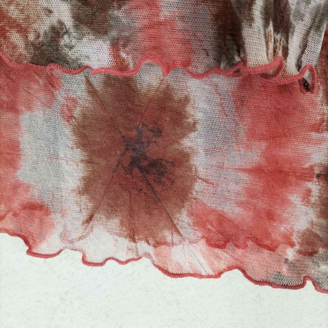 TORNADO MART(トルネードマート) 00S ムラ染 フリル キャミソール レディース 表記無 【中古】【ブランド古着バズストア】 TORNADO MART(トルネードマート) 00S ムラ染 フリル キャミソール