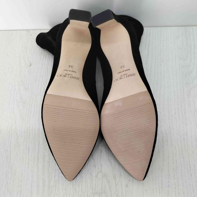 JIMMY CHOO(ジミーチュウ) イタリア製 LOUELLA 85 ベロアブーツ レディース JPN：38 【中古】【ブランド古着バズストア】_3
