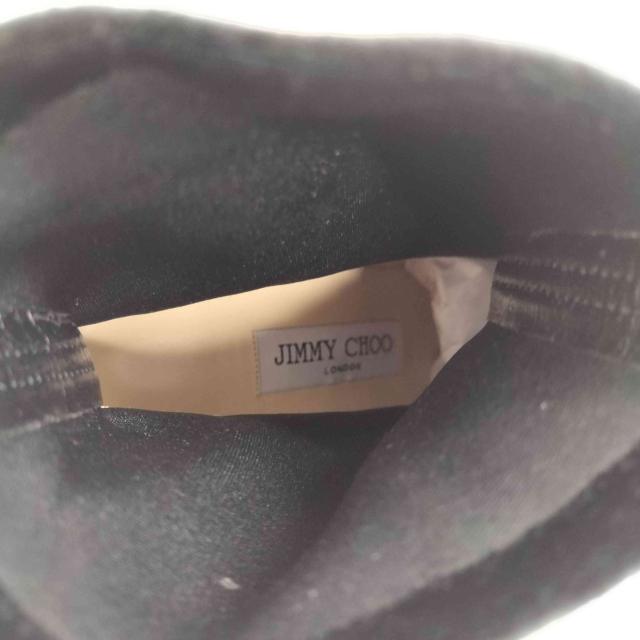 JIMMY CHOO(ジミーチュウ) イタリア製 LOUELLA 85 ベロアブーツ