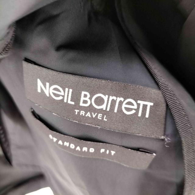 NEIL BARRETT(ニールバレット) マットストレッチシングルコート メンズ