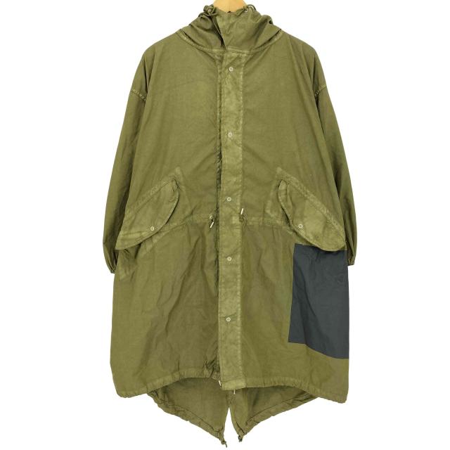 VOAAOV(ヴォアーブ) 後染め＆リメイク スノーカモパーカー 86年製ボディ レディース import：S 【中古】【ブランド古着バズストア】