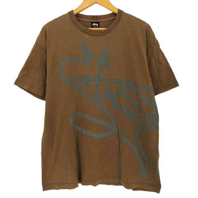 Stussy(ステューシー) リフレクタープリント Tシャツ メンズ import：XL 【中古】【ブランド古着バズストア】