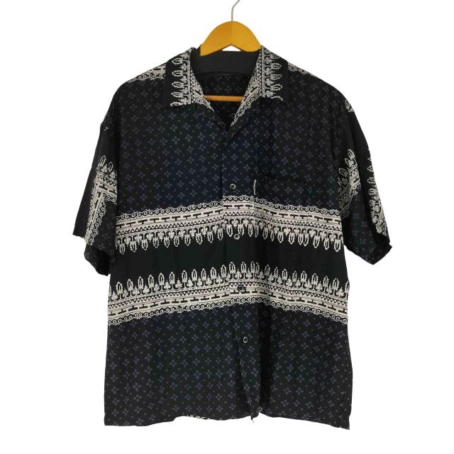 cootie productions(クーディプロダクション) RAYON OPEN COLLAR S/S SHIRT メンズ JPN：S 【中古】【ブランド古着バズストア】