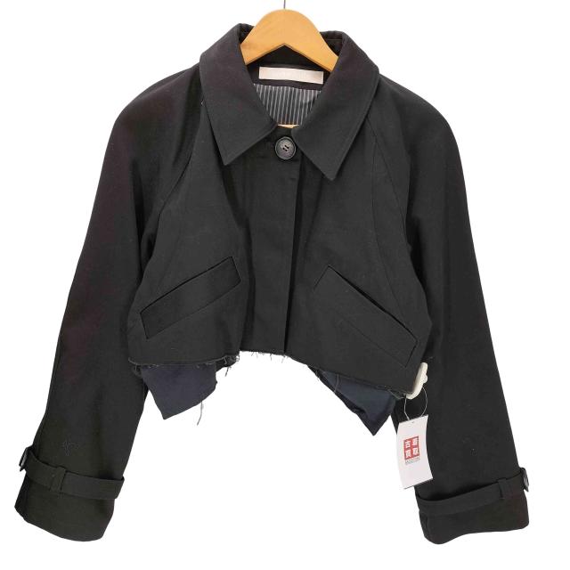 LEINWANDE(ラインヴァンド) 25AW Cropped Trench Jacket クロップド トレンチ ジャケット レディース FREE 【中古】【ブランド古着バズストア】