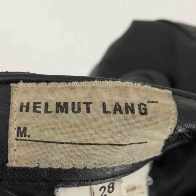 HELMUT LANG(ヘルムートラング) 本人期 5ポケットレザーショーツ メンズ 28【中古】【ブランド古着バズストア】