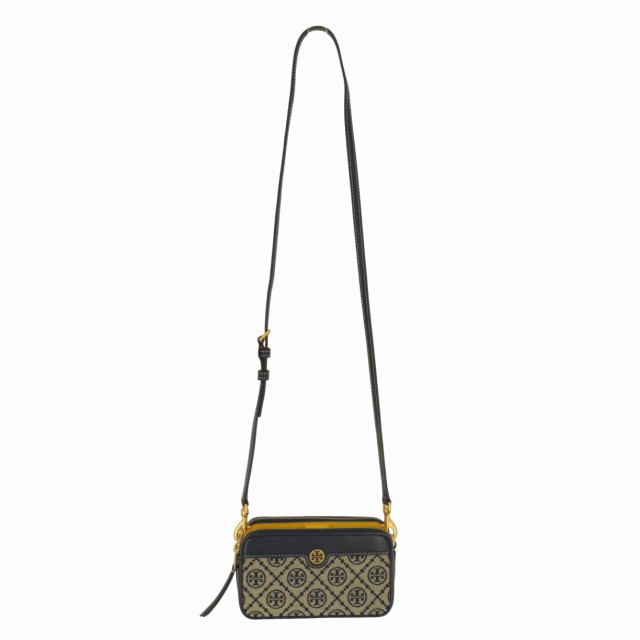 TORY BURCH(トリーバーチ) T MONOGRAM JACQUARD DOUBLE-ZIP MINI BAG