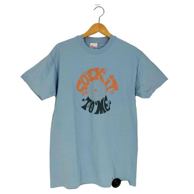 Hanes(ヘインズ) 90-00s Sock it to me Fight Club プリント ムービー Tシャツ メンズ import：M 【中古】【ブランド古着バズストア】