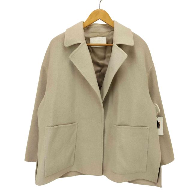 BALLSEY(ボールジー) プレミアムウールリバー オープンカラーショートコート レディース  34【中古】【ブランド古着バズストア】