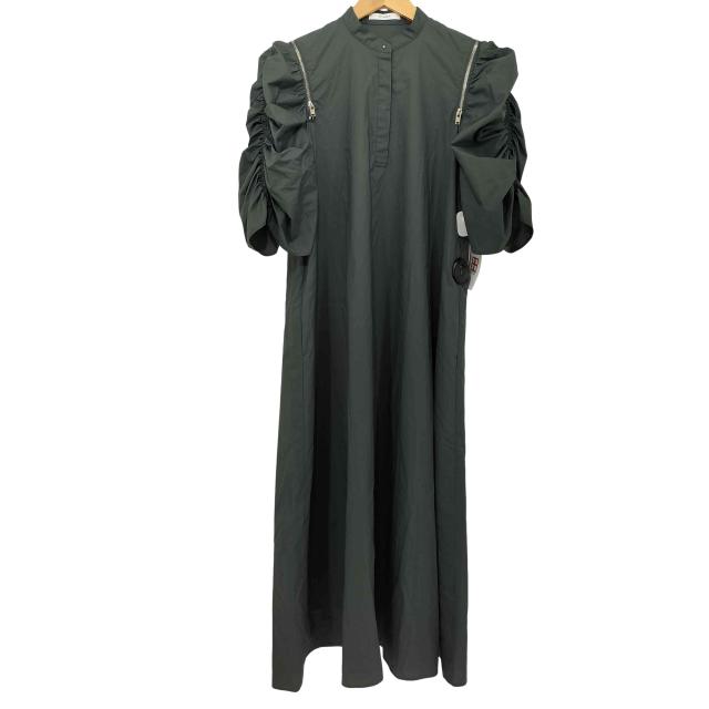 CINOH(チノ) 24SS THE TOKYO別注 GATHERED SLEEVE DRESS ギャザースリーブワンピース レディース JPN：38 【中古】【ブランド古着バズストア】