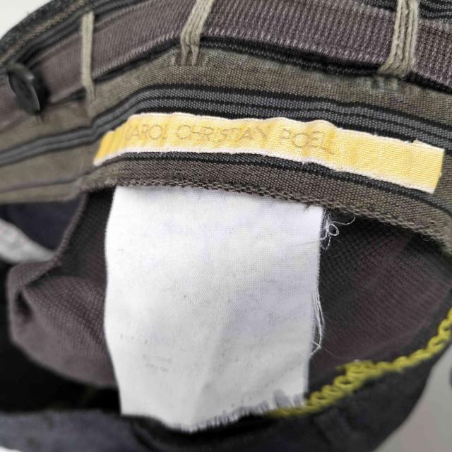 USED古着(ユーズドフルギ) {{CAROL CHRISTIAN POELL}} 00S イタリア製 ボタンフライテーパードスラックス ゴマ塩 アーカイブ ARCHIVE アルチザン メンズ  46【中古】【ブランド古着バズストア】の通販は