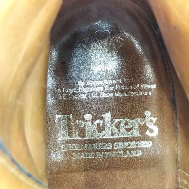 Trickers(トリッカーズ) Uチップダイナイトソールブーツ メンズ  7【中古】【ブランド古着バズストア】 Trickers(トリッカーズ) Uチップダイナイトソールブーツ メンズ 7