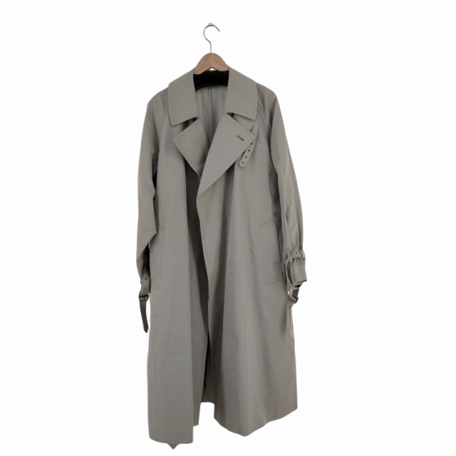 BLURHMS(ブラームス) Gabardine Double Belt Trench Coat メンズ JPN：2 【中古】【ブランド古着バズストア】