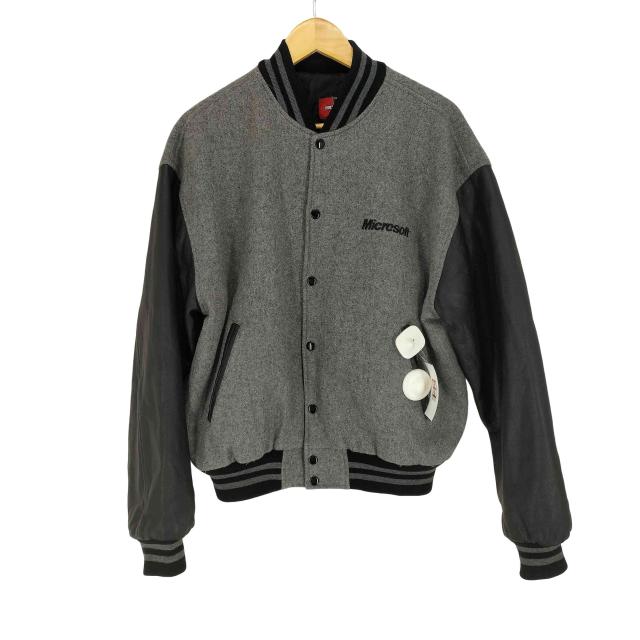 USED古着(ユーズドフルギ) 企業ロゴ ウールメルトンスタジャン メンズ  L【中古】【ブランド古着バズストア】の通販は 24,189円