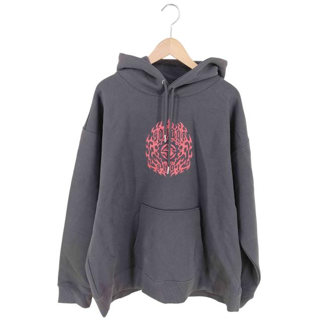 USED古着(ユーズドフルギ) with mellow SAVAGE SHOT HOODIE メンズ  XL【中古】【ブランド古着バズストア】