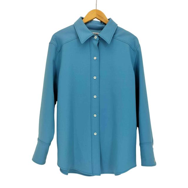 courreges(クレージュ) Virgin Wool Shirt Jacket Unisex レディース  38【中古】【ブランド古着バズストア】