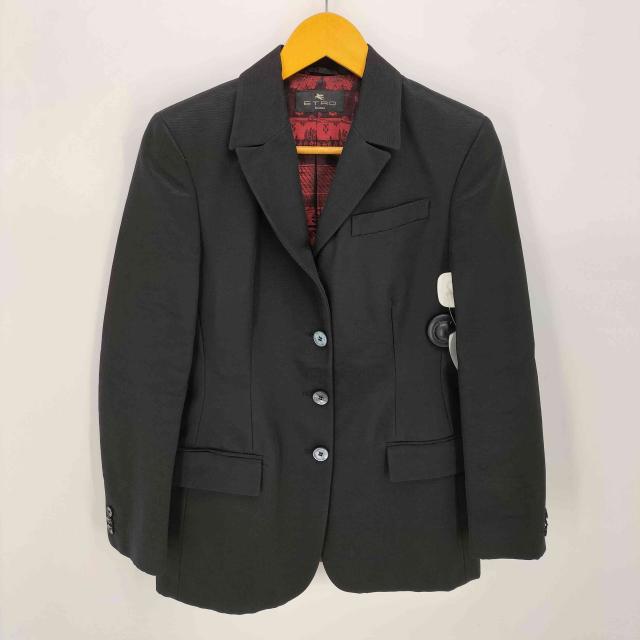 ETRO エトロ ペイズリー柄 テーラードジャケット 42 XL相当 H 