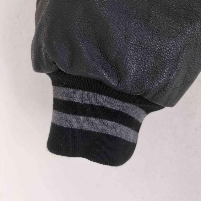 USED古着(ユーズドフルギ) 企業ロゴ ウールメルトンスタジャン メンズ