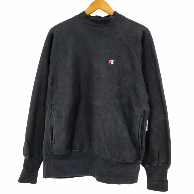 champion reverse weave 90s BLACK モックネック champion reverse weave 90s BLACK モックネック