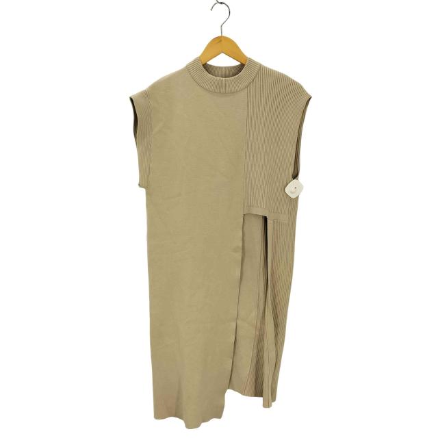 UN3D.(アンスリード) アシメロングニットベスト レディース FREE 【中古】【ブランド古着バズストア】の通販は 7,003円