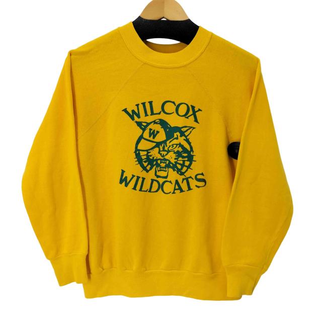 USED古着(ユーズドフルギ) 60S USA製 フロントプリント クルーネックスウェット メンズ JPN：M 【中古】【ブランド古着バズストア】