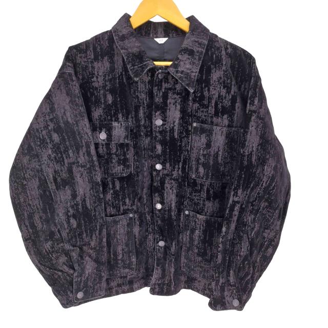 417 by EDIFICE(フォーワンセブンバイエディフィス) 25AW ベロアデニム カバーオール メンズ import：M 【中古】【ブランド古着バズストア】