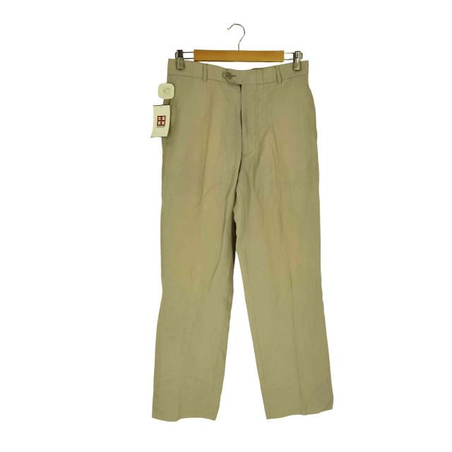 EMPORIO ARMANI(エンポリオアルマーニ) 80~90s Pantal lone Uom イタリア製 レーヨンリネン スラックスパンツ メンズ JPN：46 【中古】【ブランド古着バズストア】
