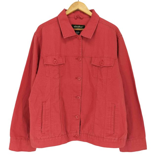 Eddie Bauer(エディーバウアー) 緑タグ コットンリネン トラッカー 