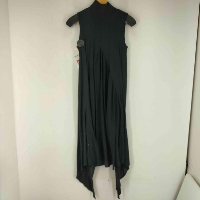 hatra(ハトラ) ノースリーブ ジップデザイン ワンピース レディース JPN：2 【中古】【ブランド古着バズストア】 hatra(ハトラ) ノースリーブ ジップデザイン ワンピース レディース