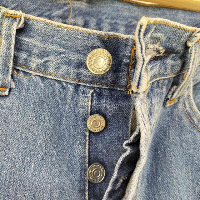 Levis(リーバイス) 66後期 501 エルパソ ボタンフライデニム ボタン裏6 スモールe 黒カン 赤耳 メンズ 29x36【中古】【ブランド古着バズストア】の通販は Levis(リーバイス) 66後期 501 エルパソ ボタンフライデニム ボタン裏6 スモールe 黒カン 赤耳 メンズ 29x36【中古】【ブランド古着バズストア】の通販は