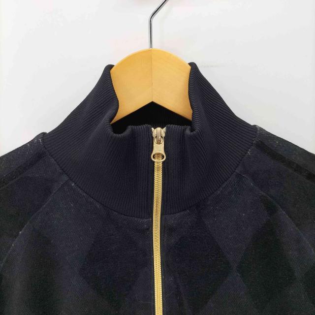 FRED PERRY(フレッドペリー) アーガイル ベロア トラックジャケット ダブルジップ メンズ import：M 【中古】【ブランド古着バズストア】_2
